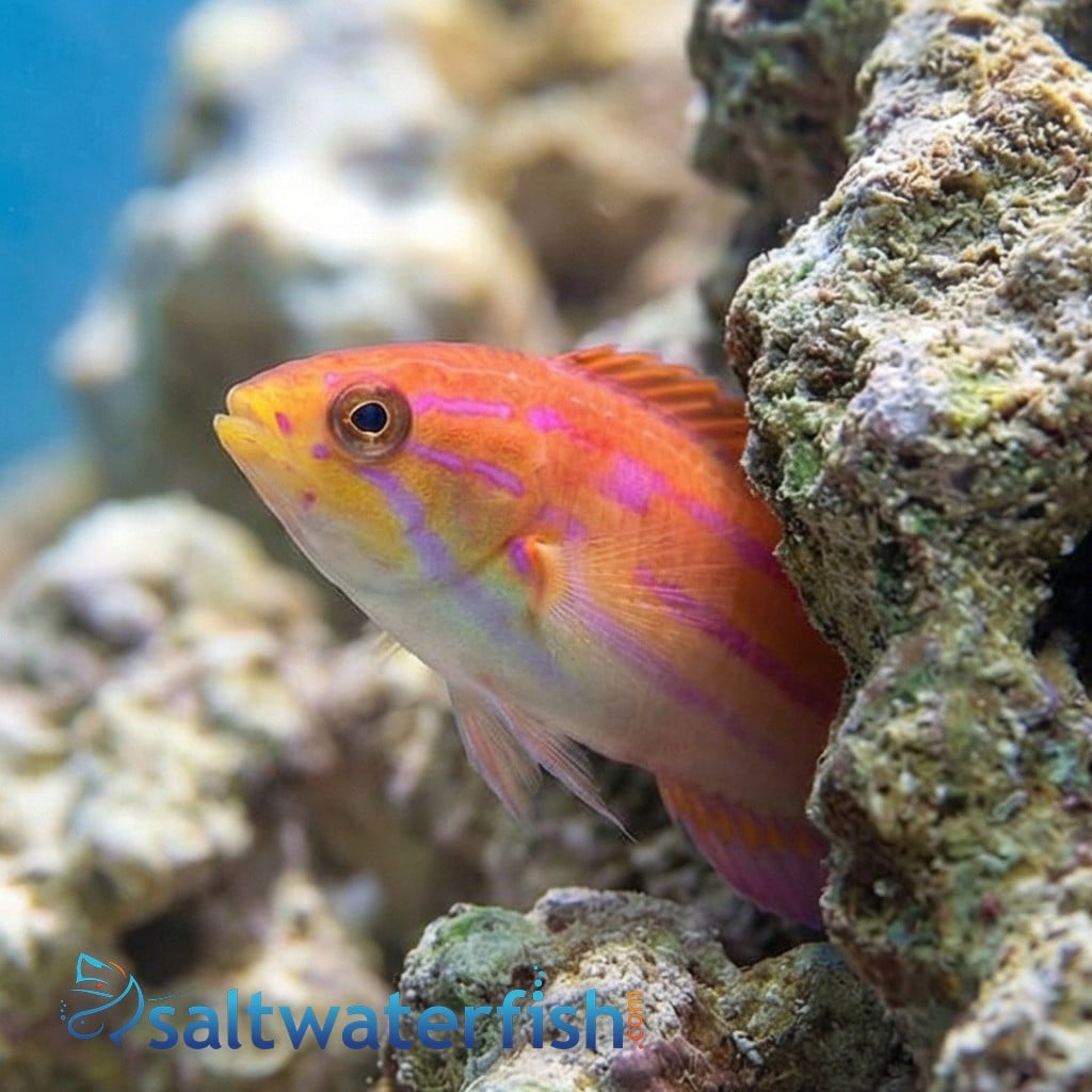 Diamond Tail Flasher Wrasse
