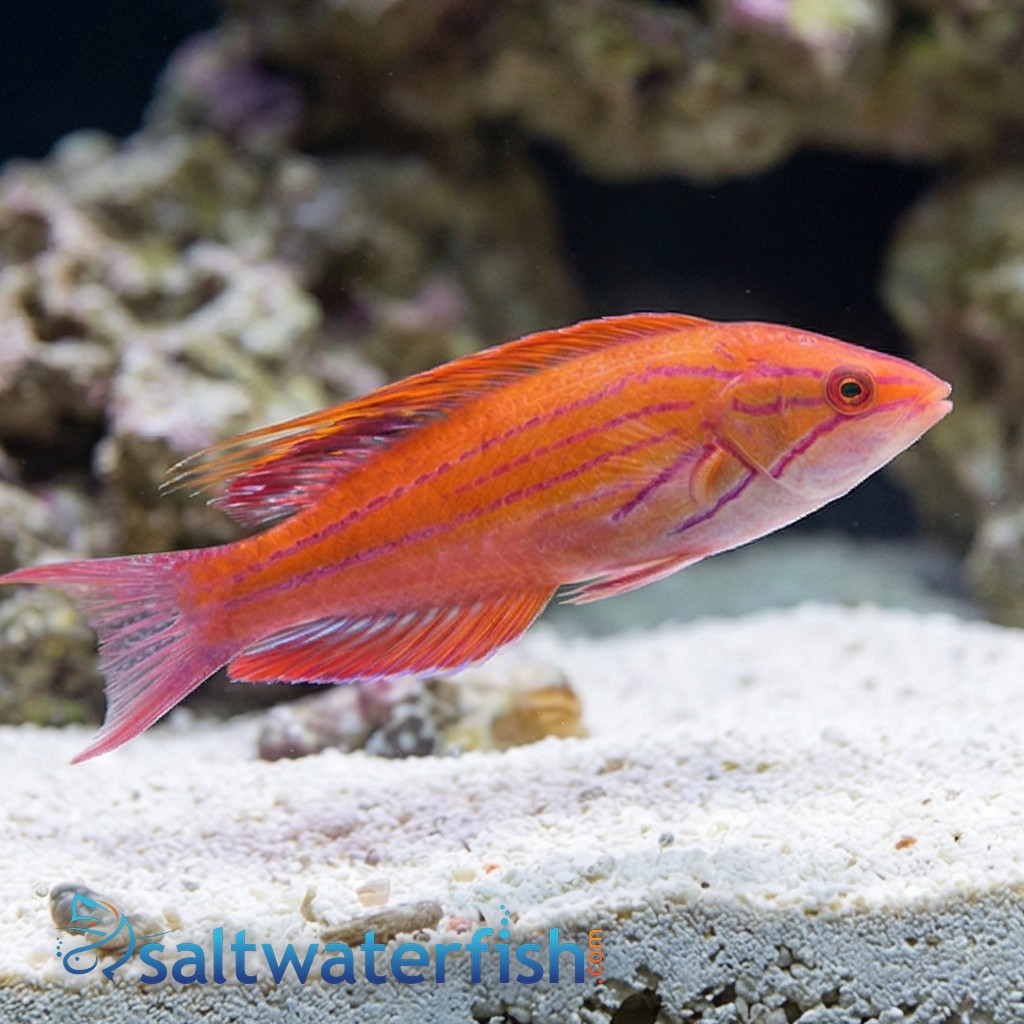 Blue Flasher Wrasse