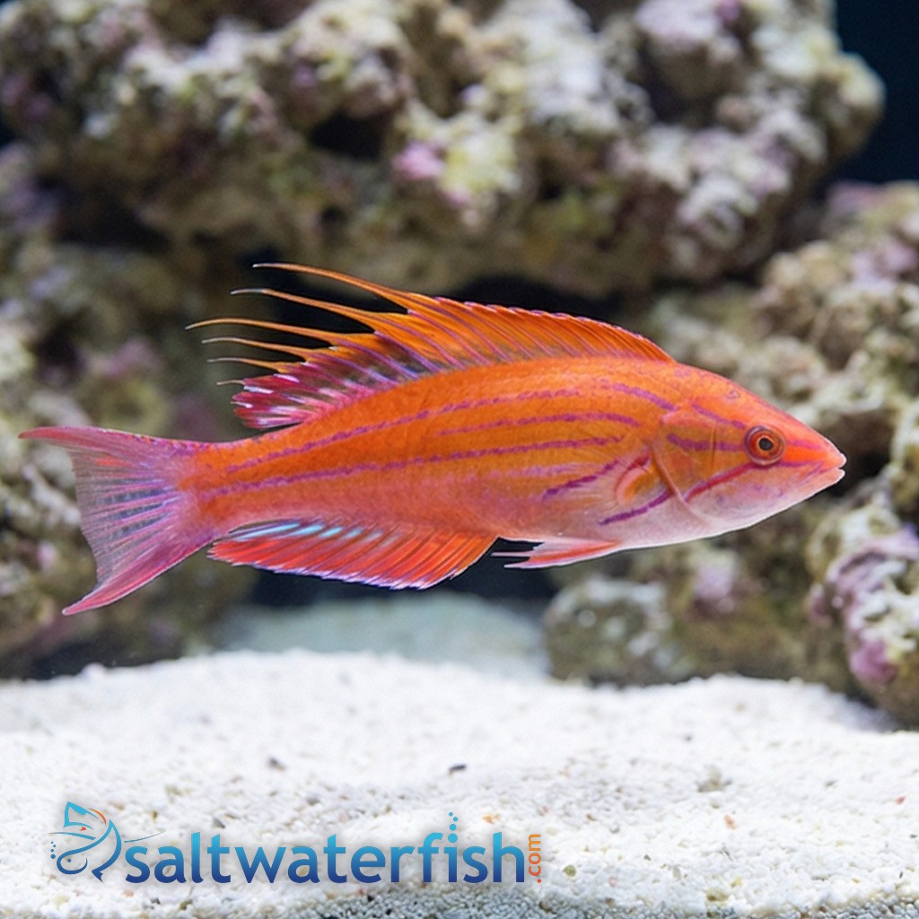 Blue Flasher Wrasse