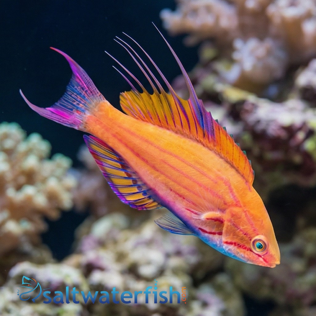 Filament Flasher Wrasse