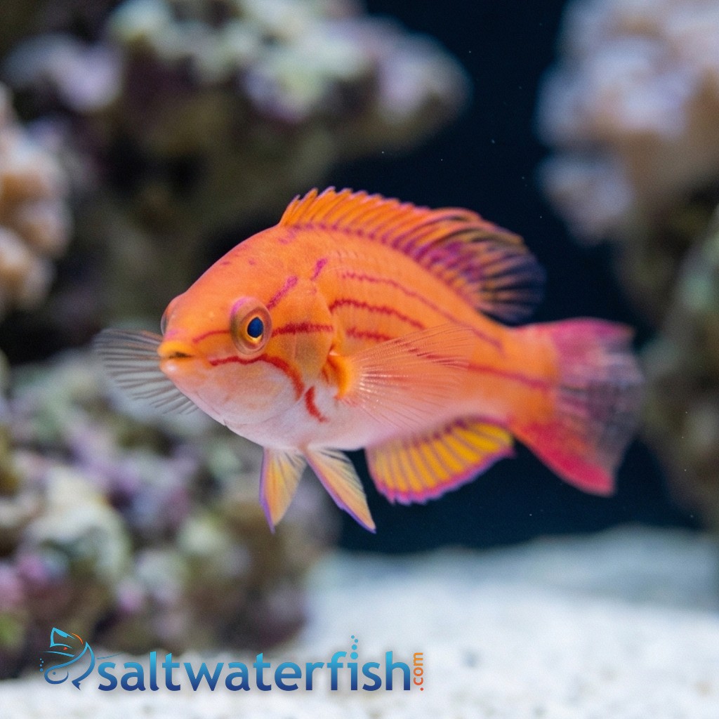 Yellow-Fin Flasher Wrasse