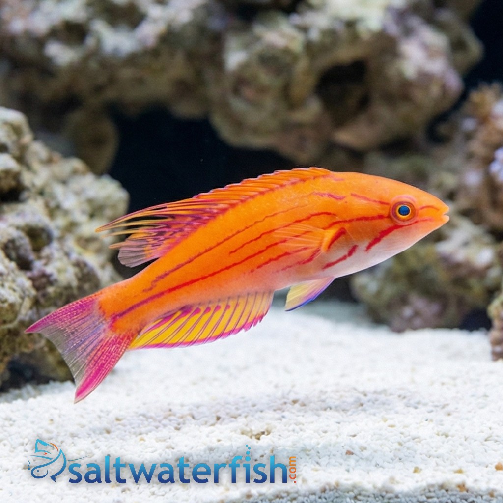 Yellow-Fin Flasher Wrasse