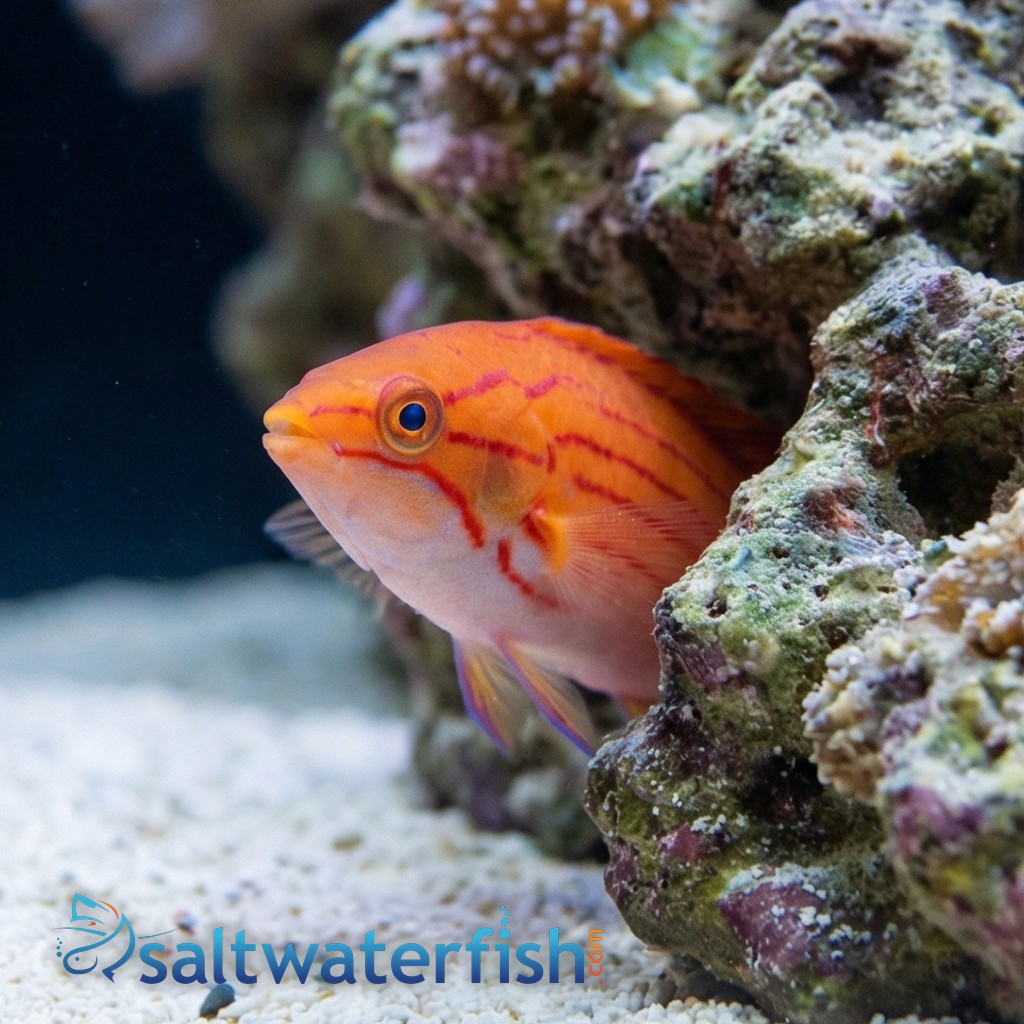Yellow-Fin Flasher Wrasse