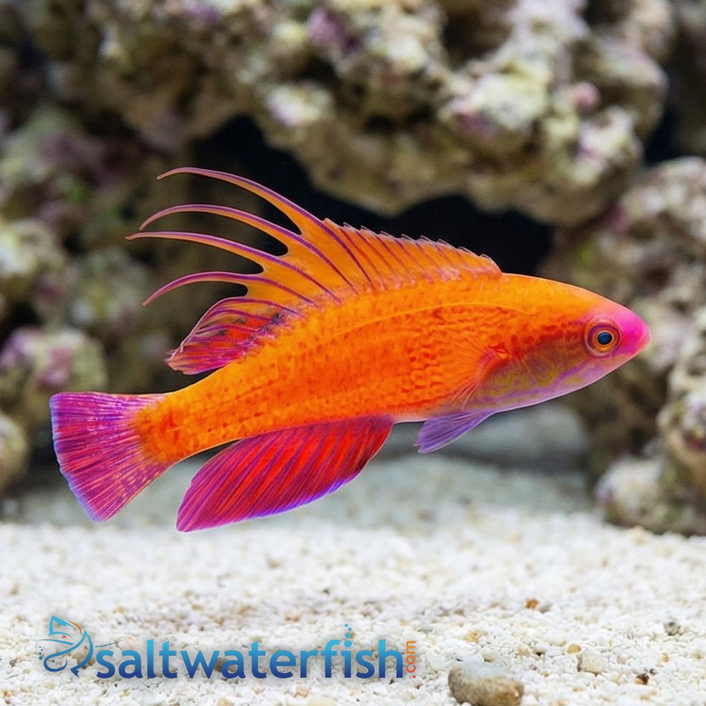 Line Spot Flasher Wrasse