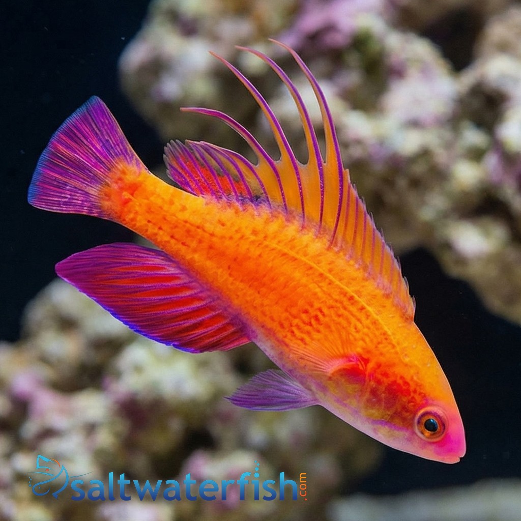 Line Spot Flasher Wrasse