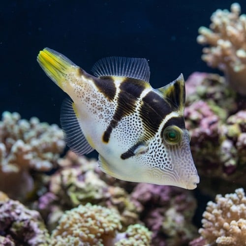 Mimic Saddle Puffer - Red Sea