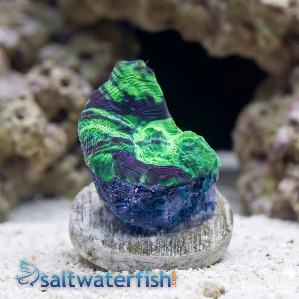 Spiny Cup Lactuca Pectinia Coral: Green - Aquacultured