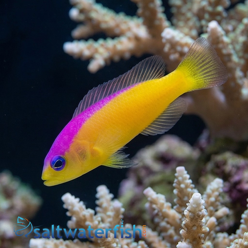 Purple Stripe Dottyback