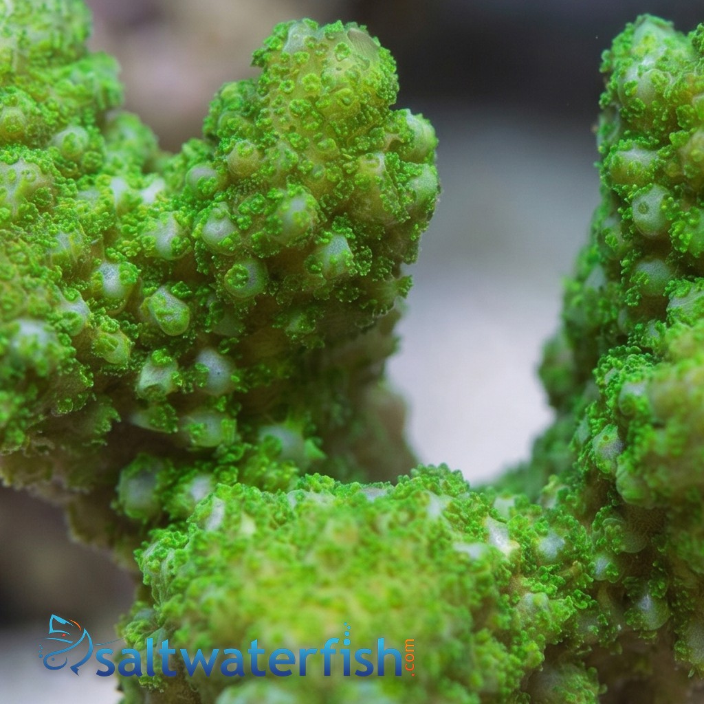 Pocillopora Coral: Green