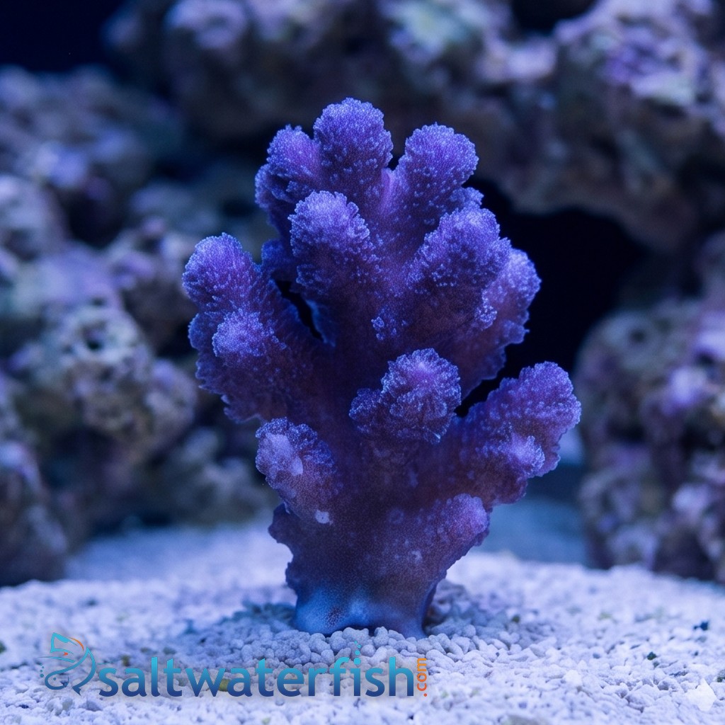 Pocillopora Cauliflower Coral: Colored
