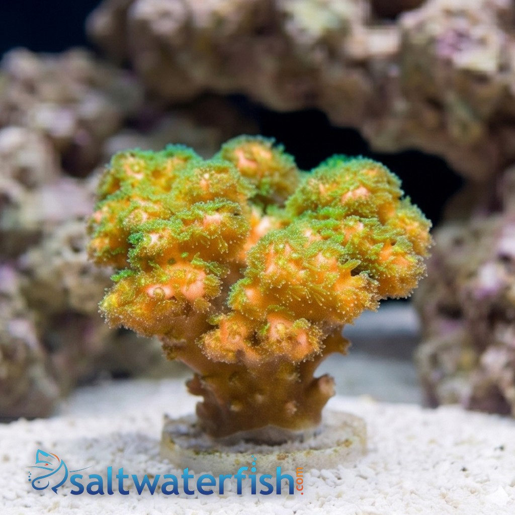 Pocillopora Cauliflower Coral: Fallout - Aquacultured