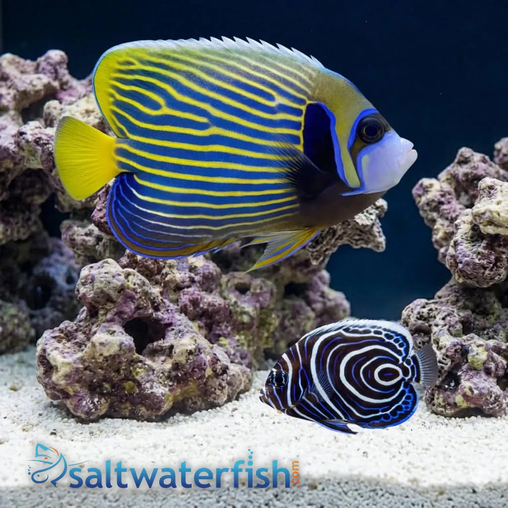 エンペラーフィッシュ Emperor Angelfish - Angelfish Large - Saltwater Fish