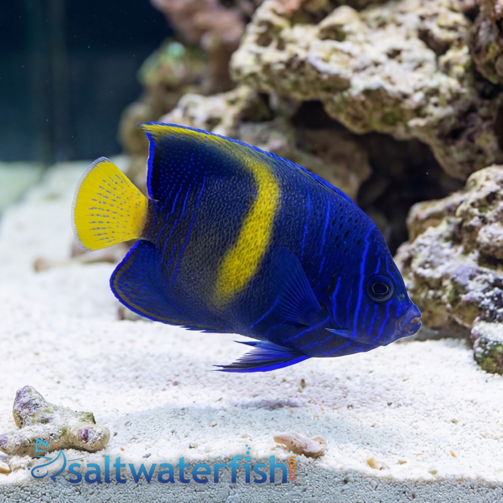 Maculosus Angelfish Sub Adult/Changing - Red Sea