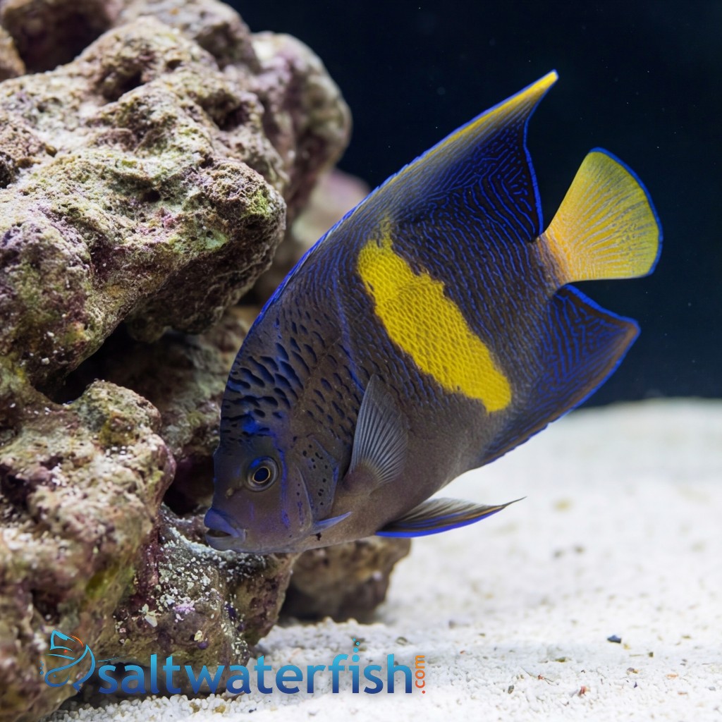 Maculosus Angelfish Sub Adult/Changing - Red Sea