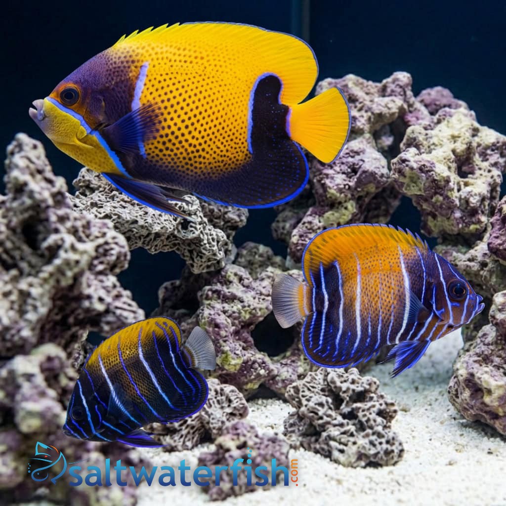 Majestic Angelfish Captive Bred 
