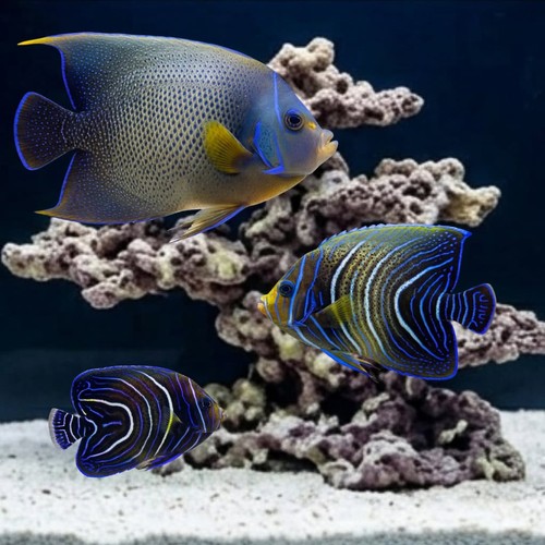 Koran Angelfish: Juvenile