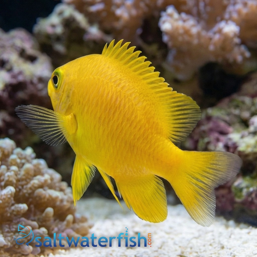 Lemon Damsel - Captive Bred