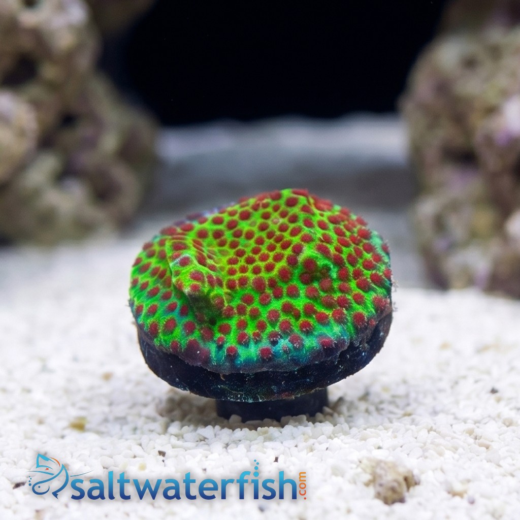 Porites Coral: The Grinch - Aquaculutred