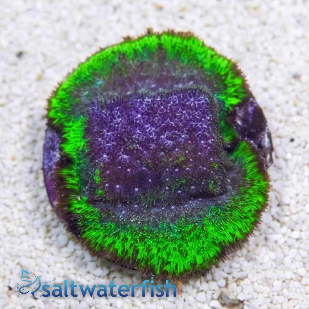 Psammocora Coral : Blueberry Haze - Aquacultured