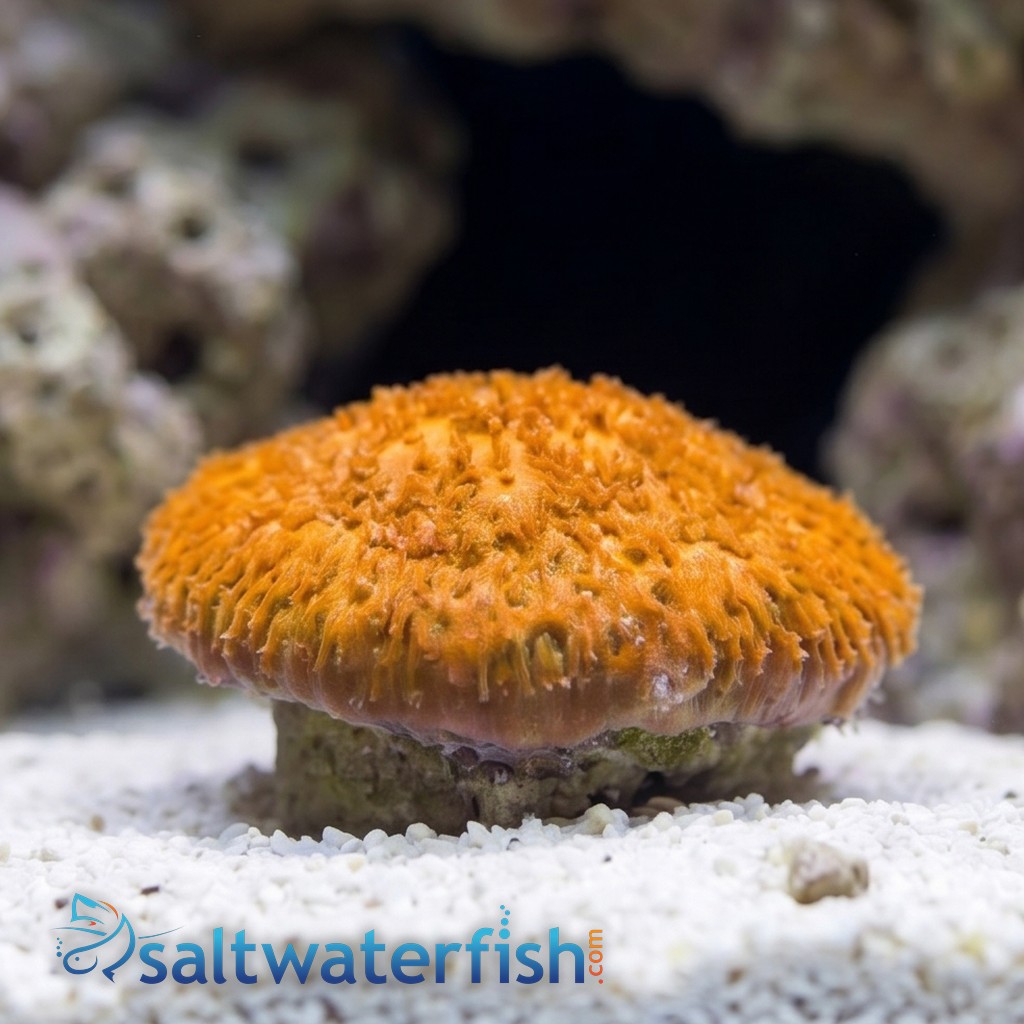 Golden Psammocora Coral - Aquacultured