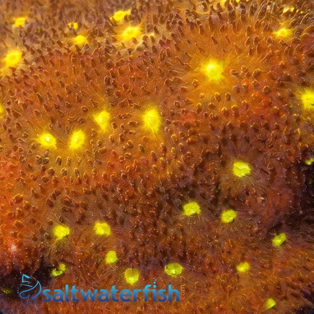 Psammocora Coral : Harvest Moon - Aquacultured