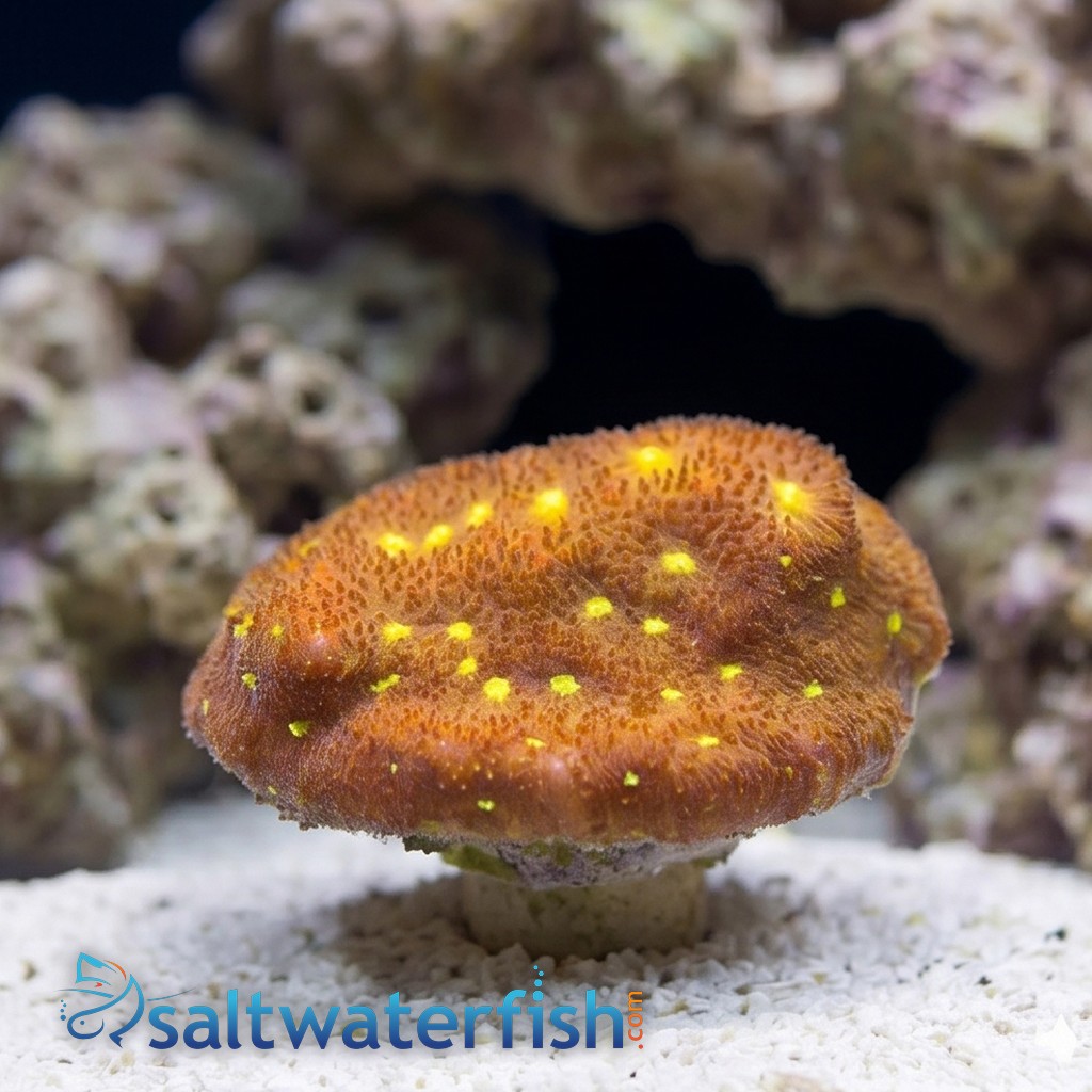 Psammocora Coral : Harvest Moon - Aquacultured