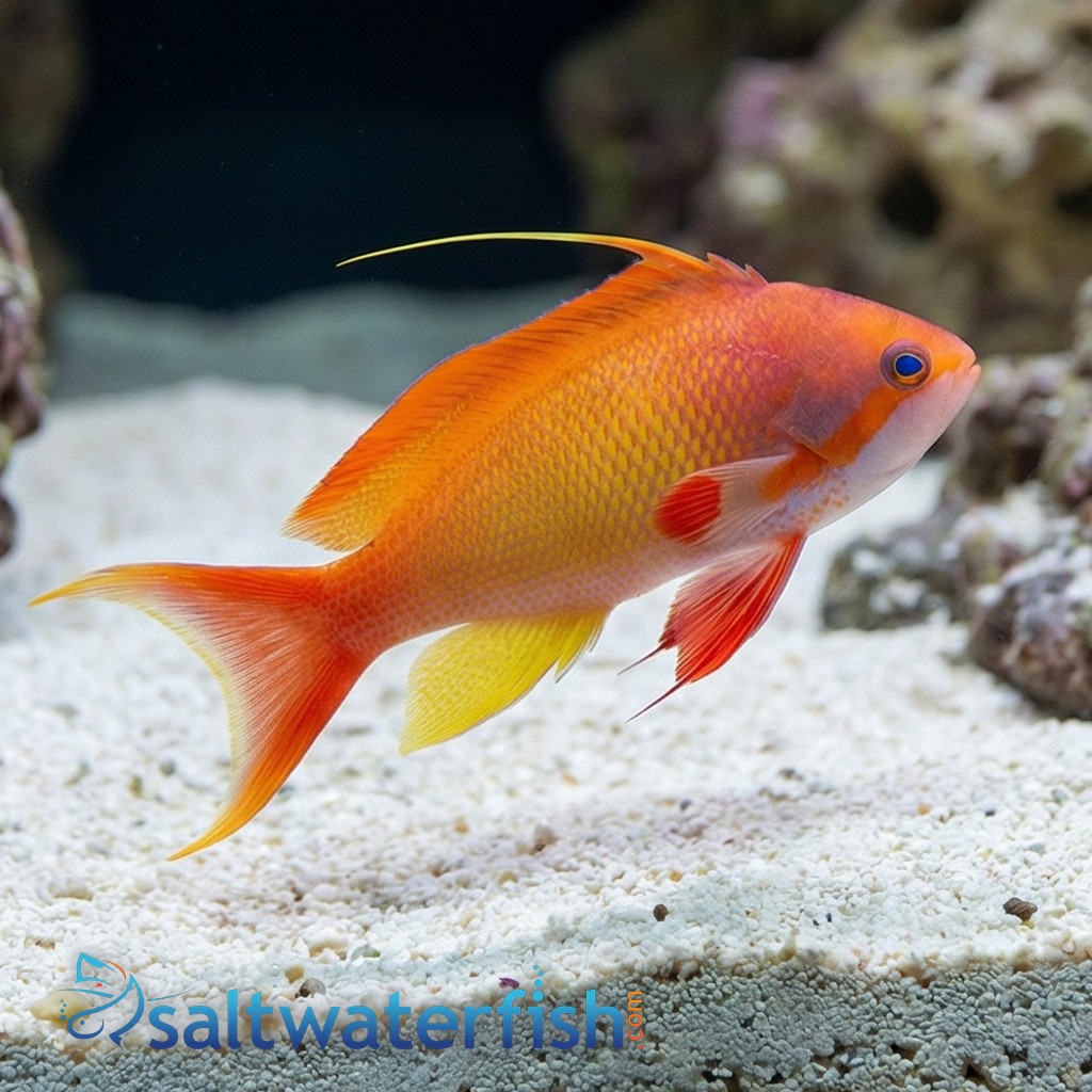 Lyretail Anthias: Female - Red Sea