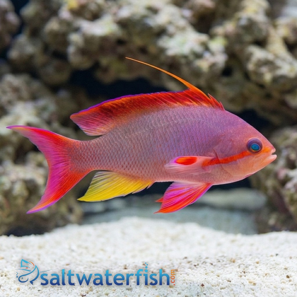 Lyretail Anthias: Female - Red Sea