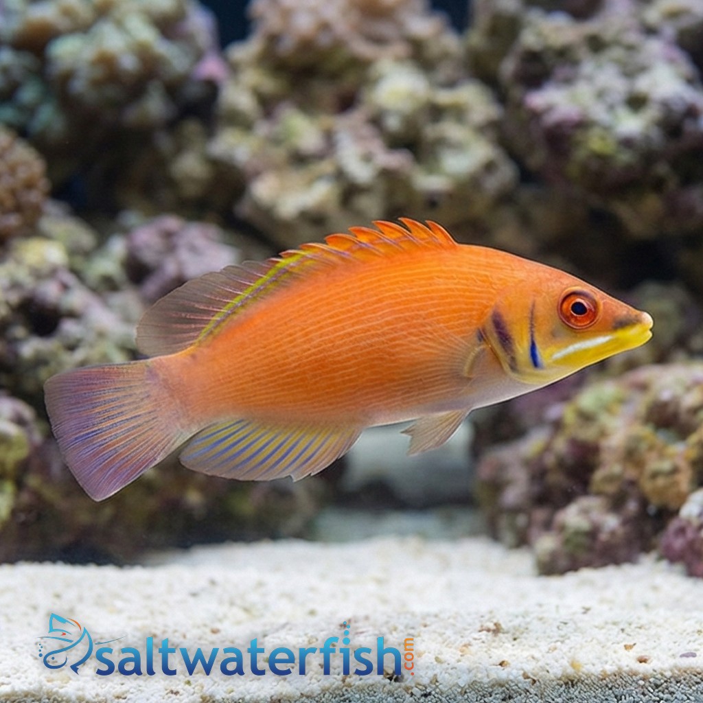 Scarlet Pin Stripe Wrasse