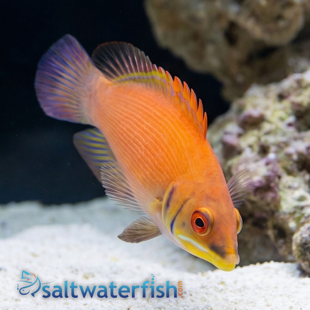 Scarlet Pin Stripe Wrasse