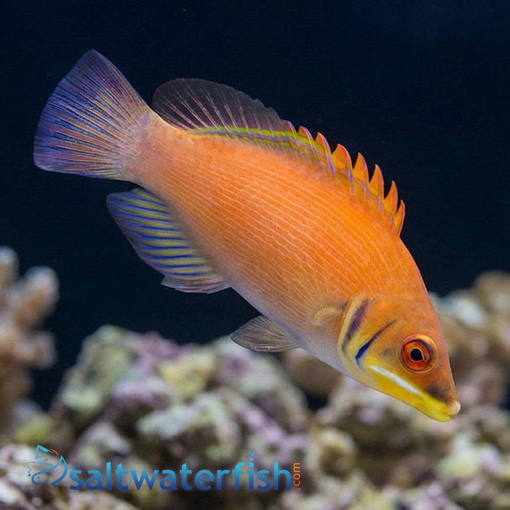 Scarlet Pin Stripe Wrasse