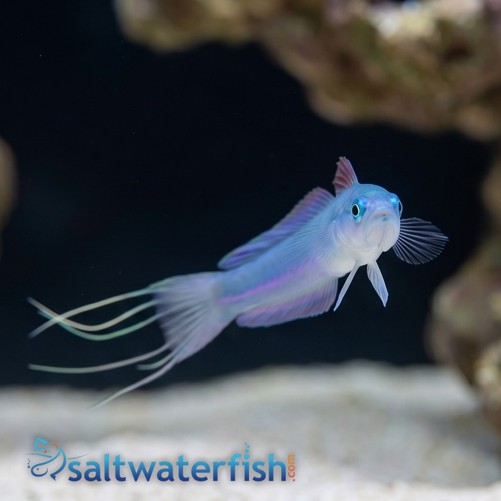 Blue Gudgeon Dartfish: Lyretail