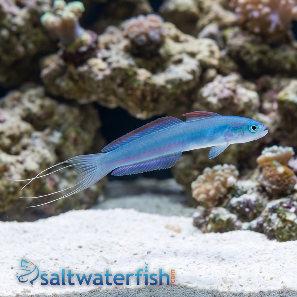 Blue Gudgeon Dartfish: Lyretail