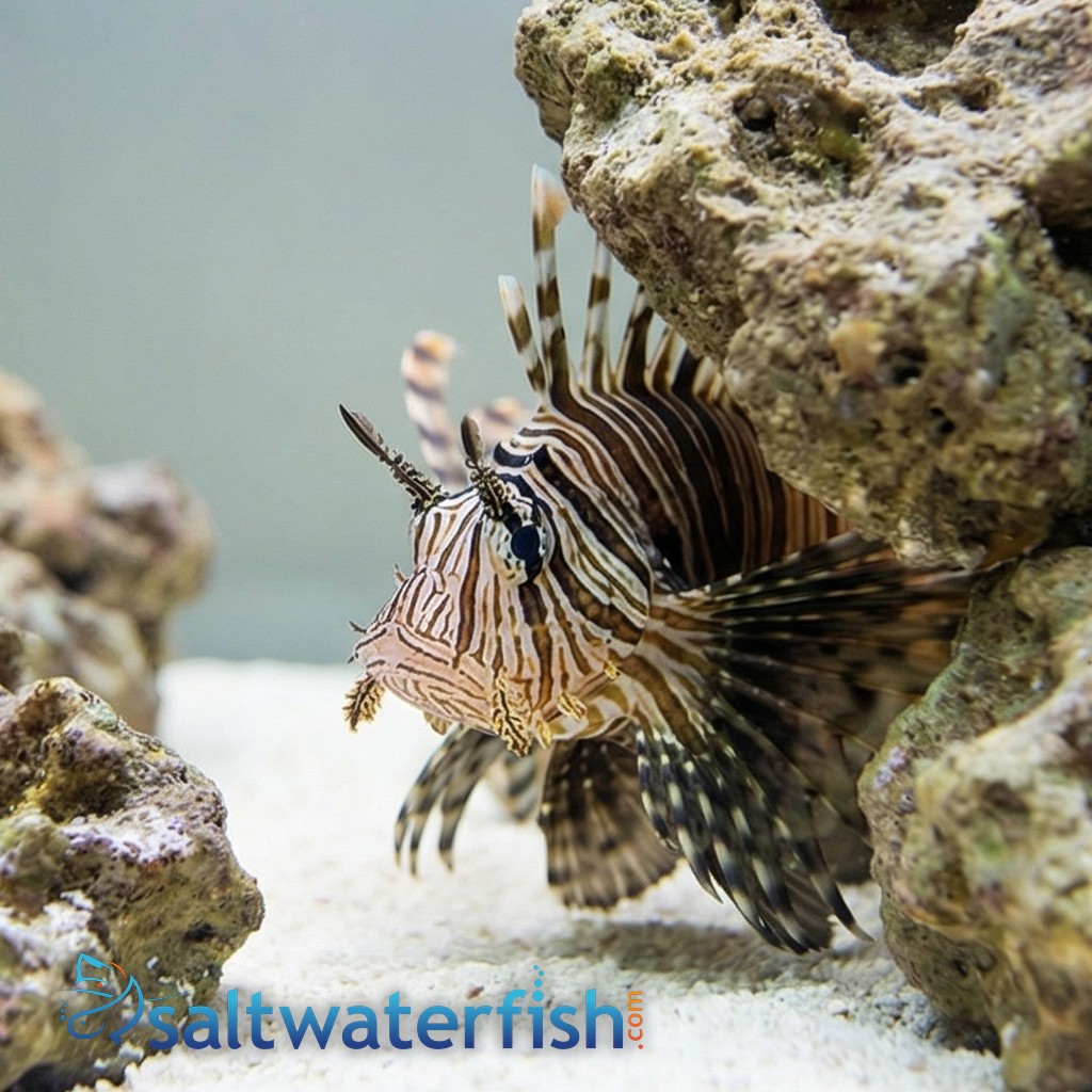 Volitan Lionfish: Colored
