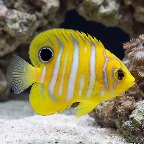Regal Angelfish : Juvenile  - Captive Bred