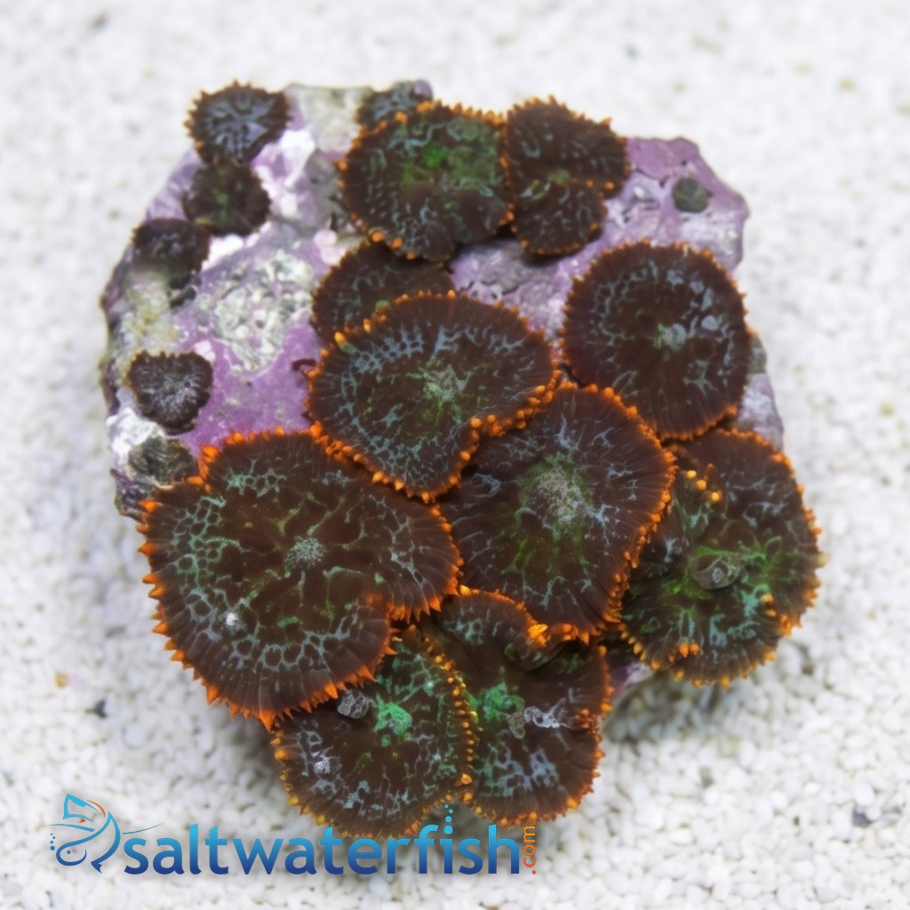 Mushroom Coral - Orange Bullseye