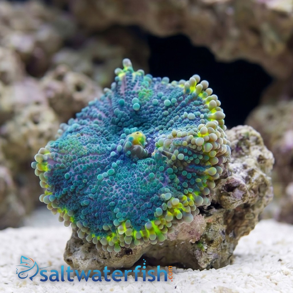 Mushroom Coral - Ricordea Yuma : Colored