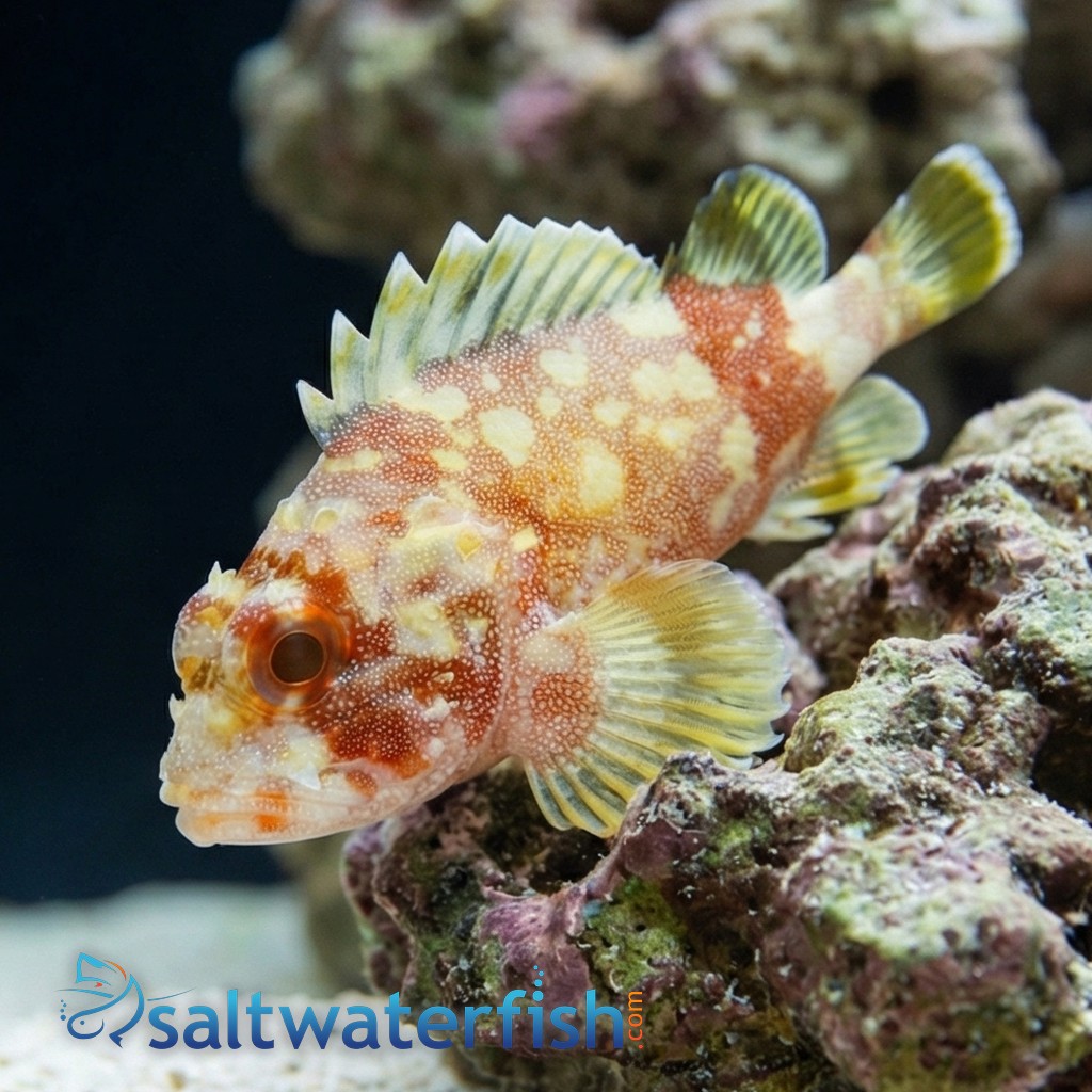 Yellow Spotted Dwarf Scorpionfish 