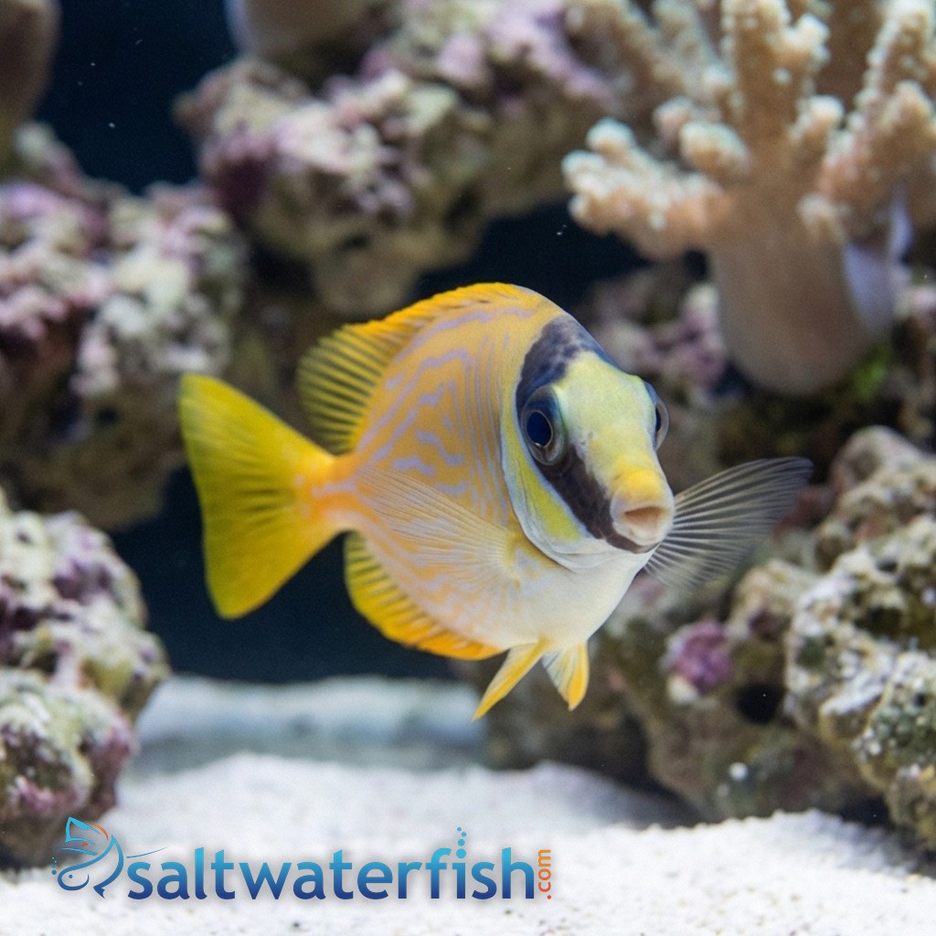 Blue Lined Rabbit Fish