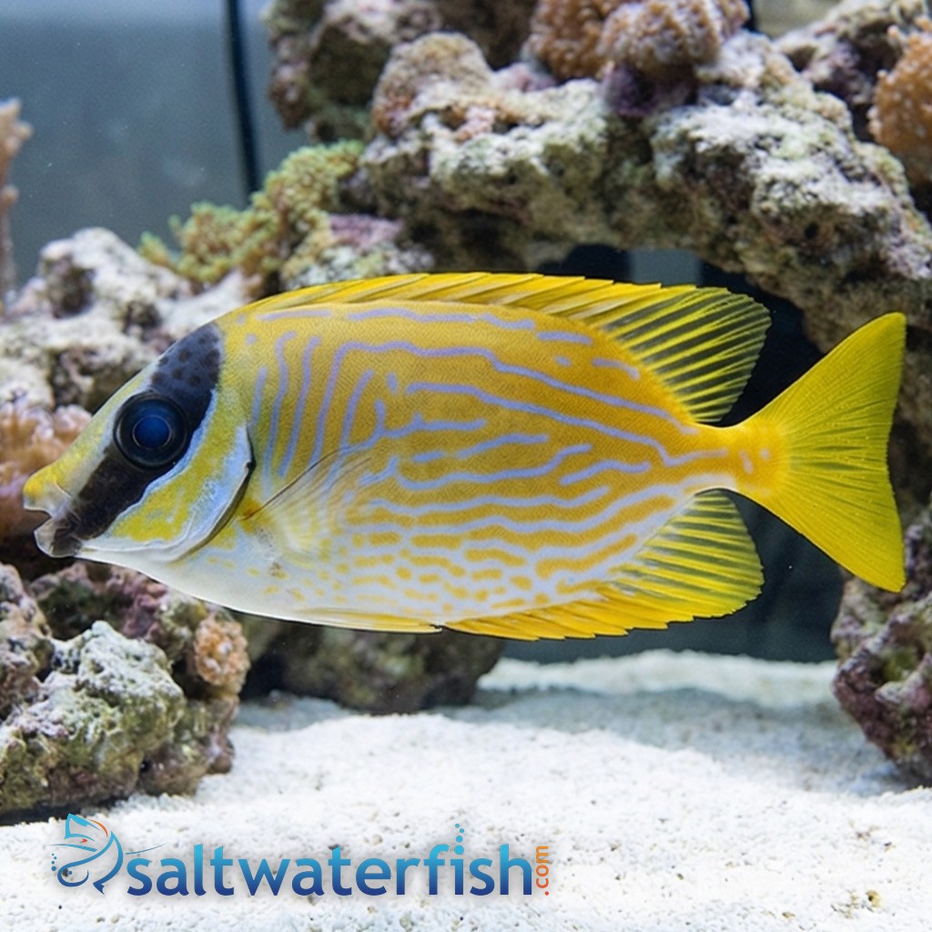 Blue Lined Rabbit Fish
