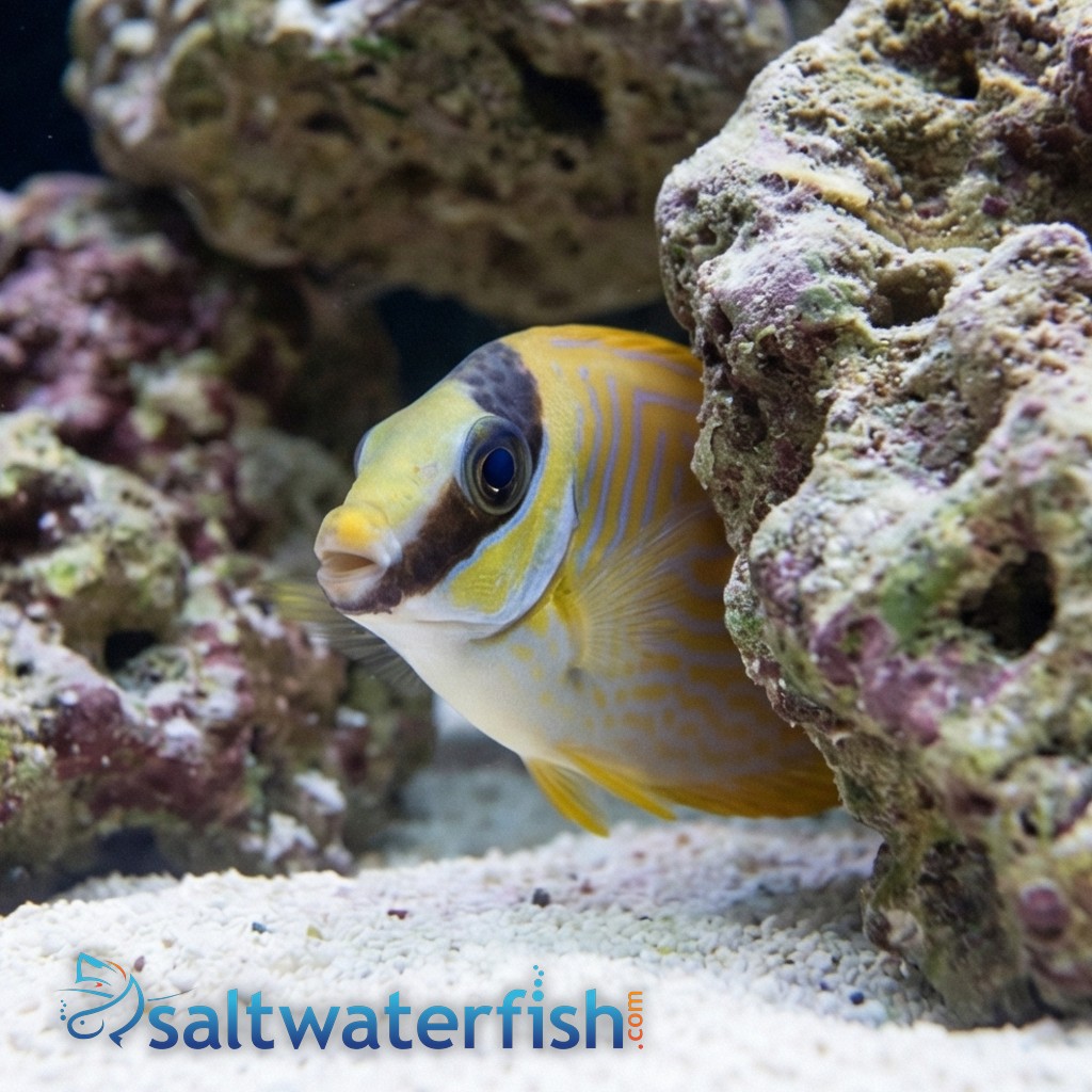 Blue Lined Rabbit Fish