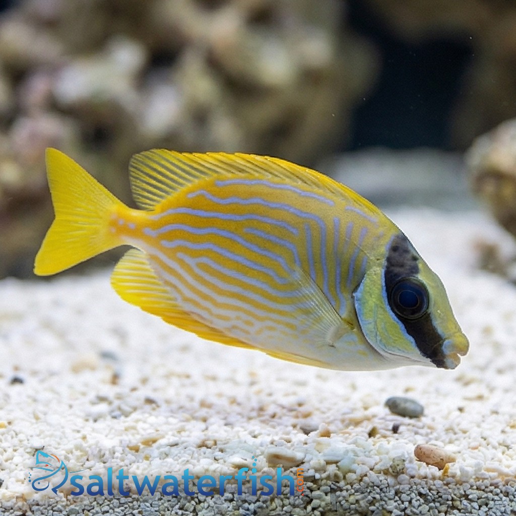 Blue Lined Rabbit Fish