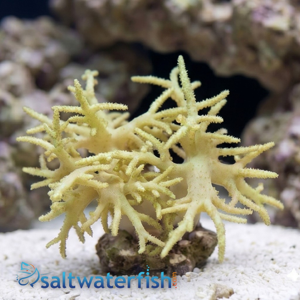 Finger Leather Coral: Green