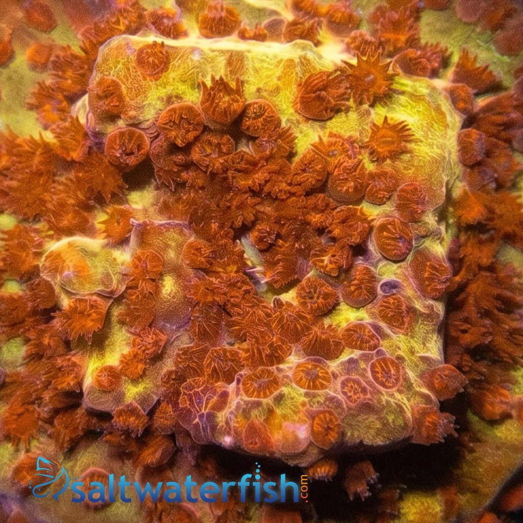 Stylocoeniella : Burning Banana - Aquacultured