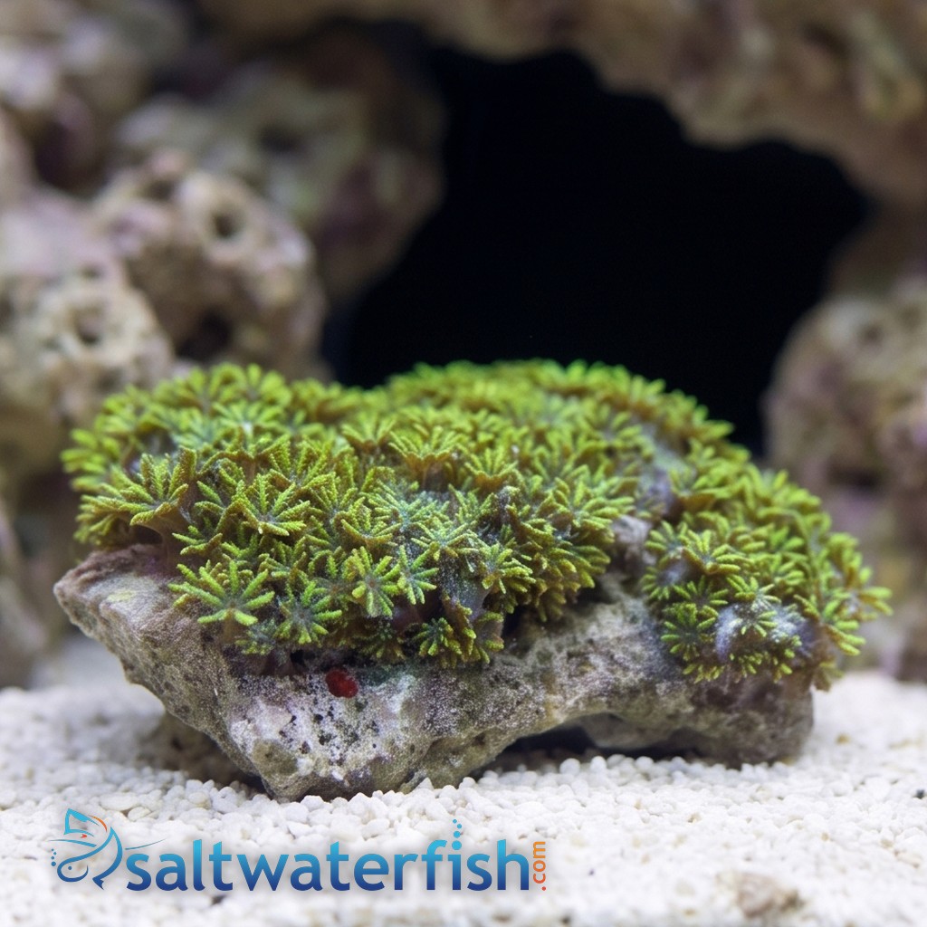 Sympodium Coral: Blue - Aquacultured