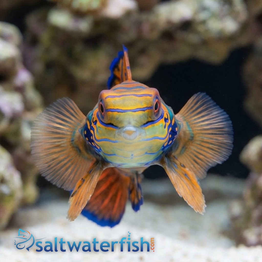 Red Mandarin Goby