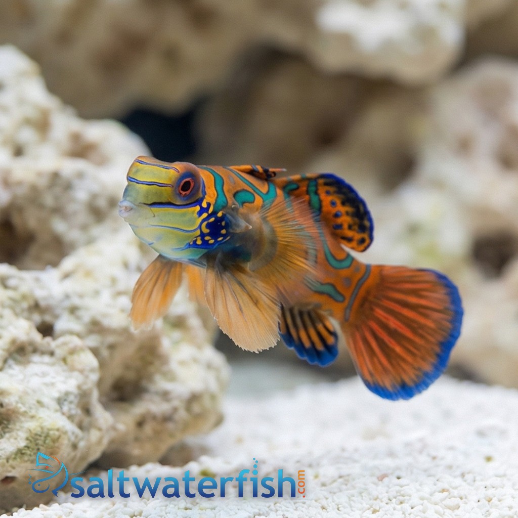 Red Mandarin Goby