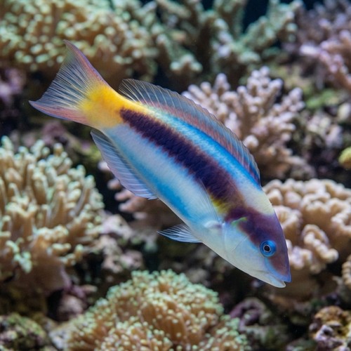 Red Cheek Wrasse - Indian Ocean