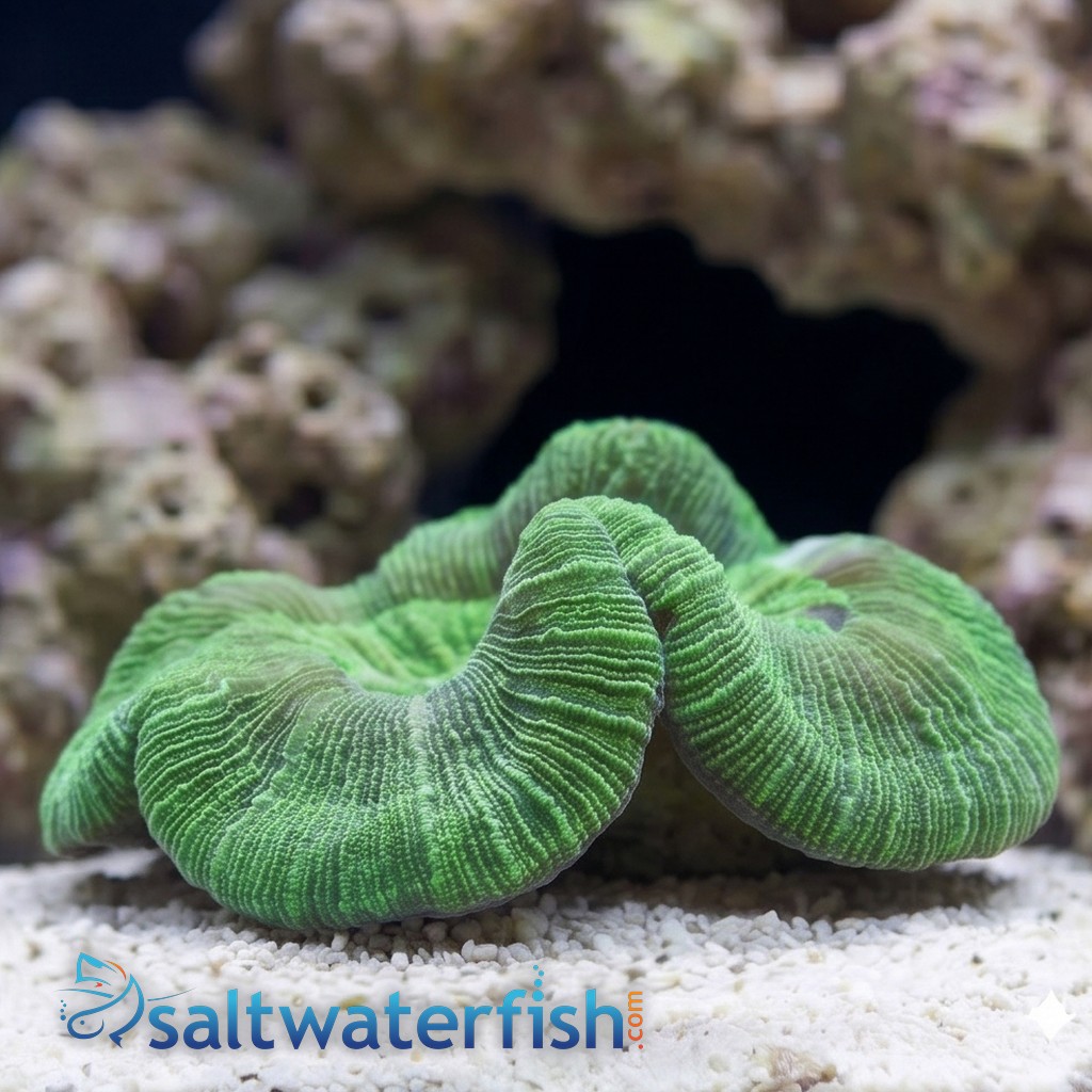 Brain Coral - Green