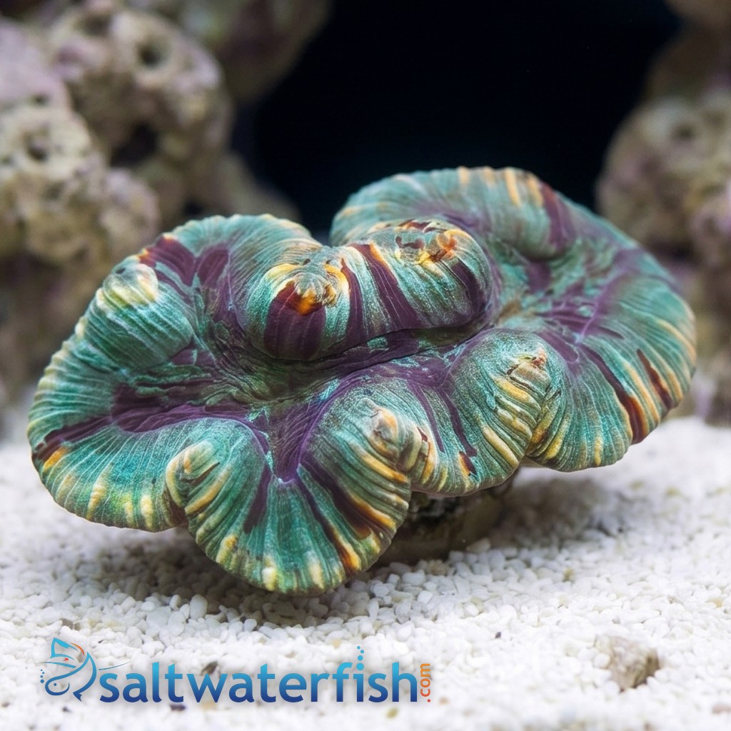 Brain Coral: Red and Green - Australia